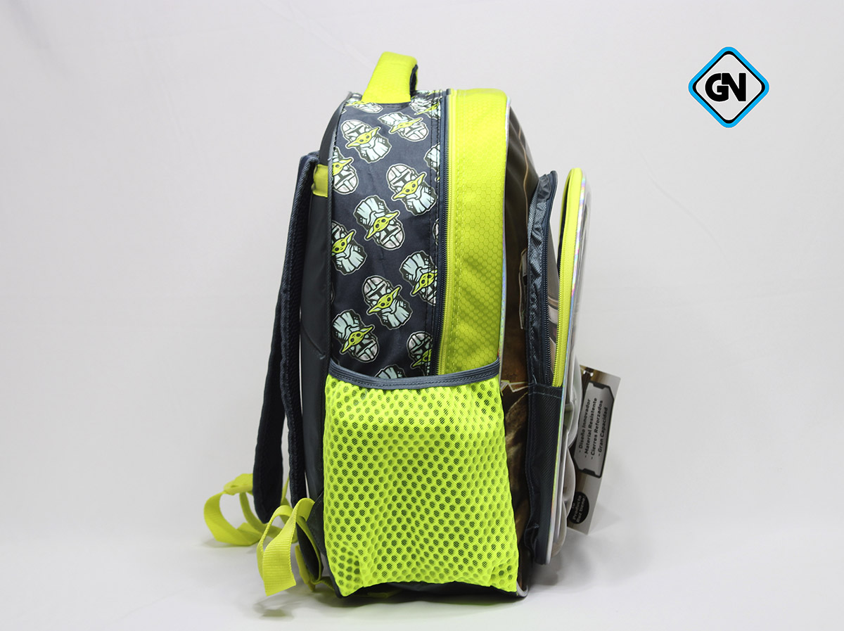 Mochila Estilo Grogu Primaria 3D PANEL Ruz